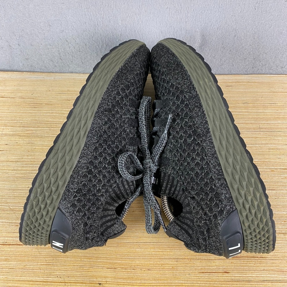 NOBULL Womens 10.5 Diamond Knit Mesh Trainer Army Green Atheltic Shoes Sneaker - Picture 5 of 11